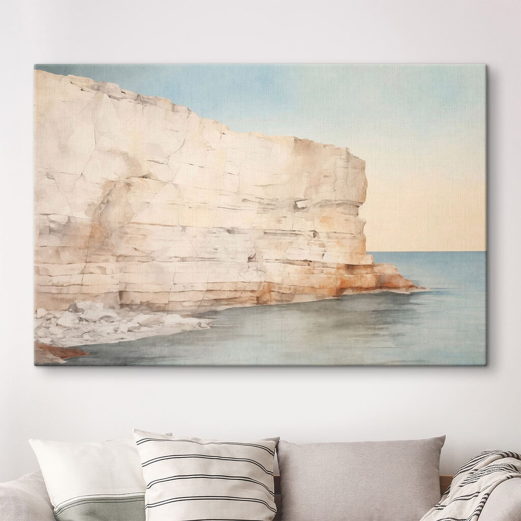 Blasse Felswand am Meer — Interieur 2