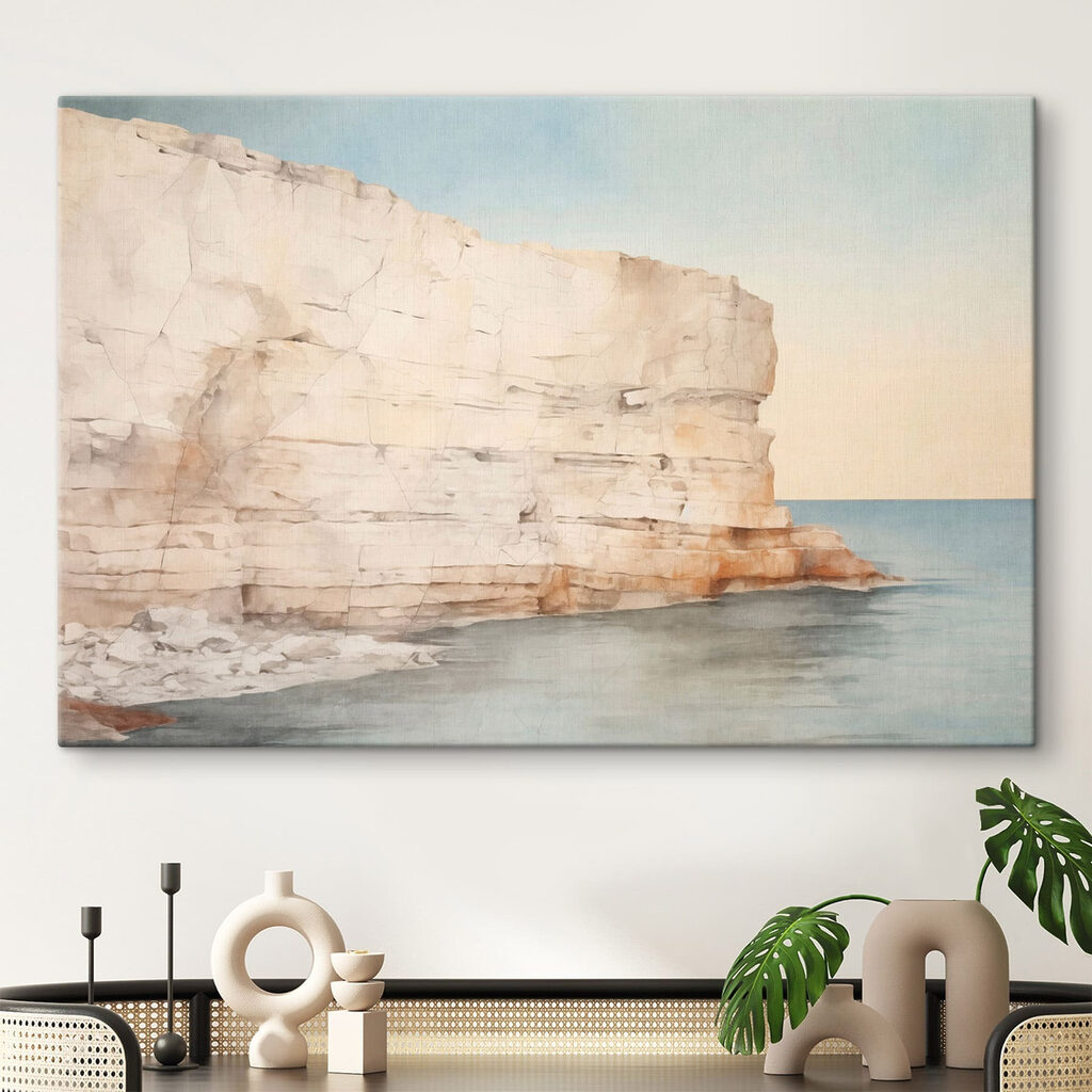 Blasse Felswand am Meer — Interieur 3