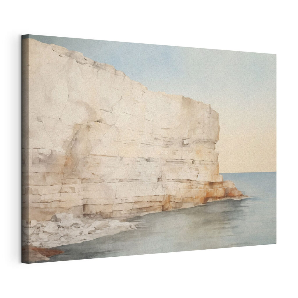 Blasse Felswand am Meer — Produktansicht