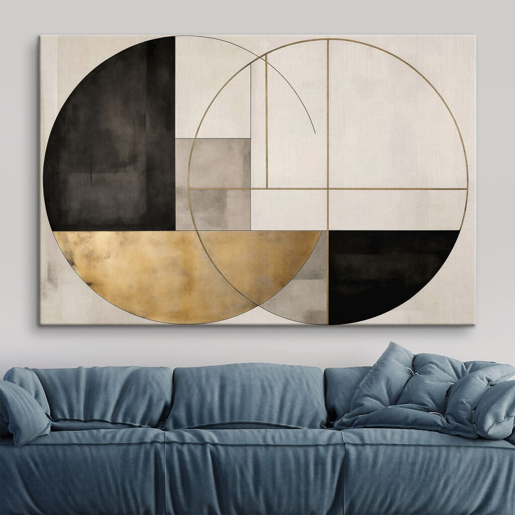 Kreis mit dunklen Feldern — Interieur 3