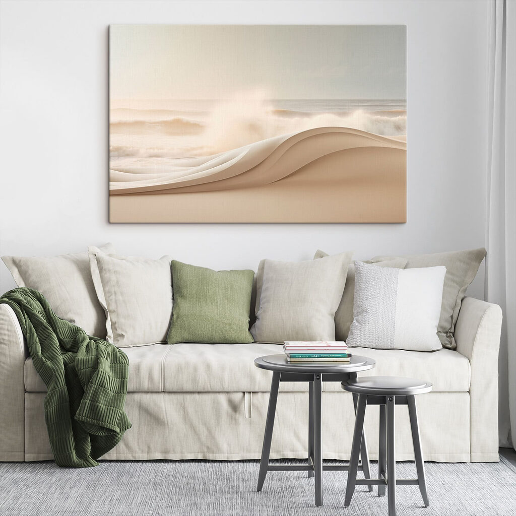 Sanfter Bogen, leise Brandung — Interieur 2