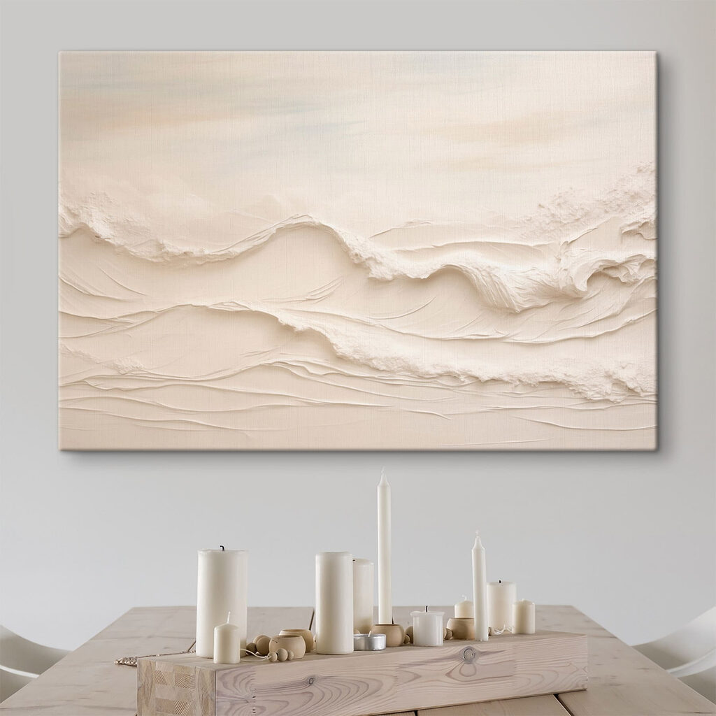 Helle Wellen übereinander — Interieur 3