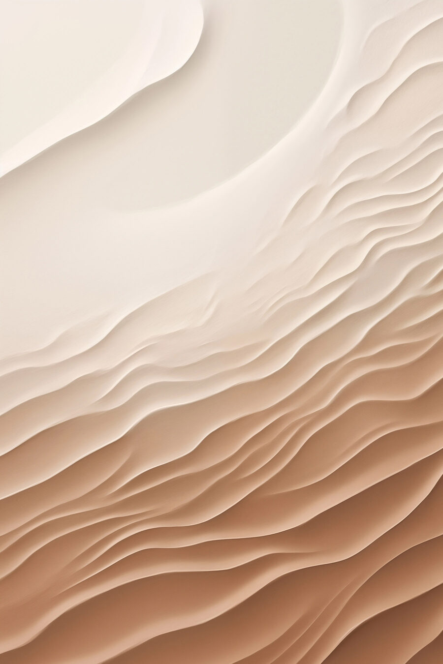 Helle Wogen in Reliefoptik — ganzes Design