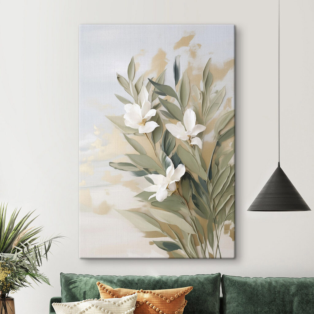 Blütenzweige in gedämpften Tönen — Interieur 2