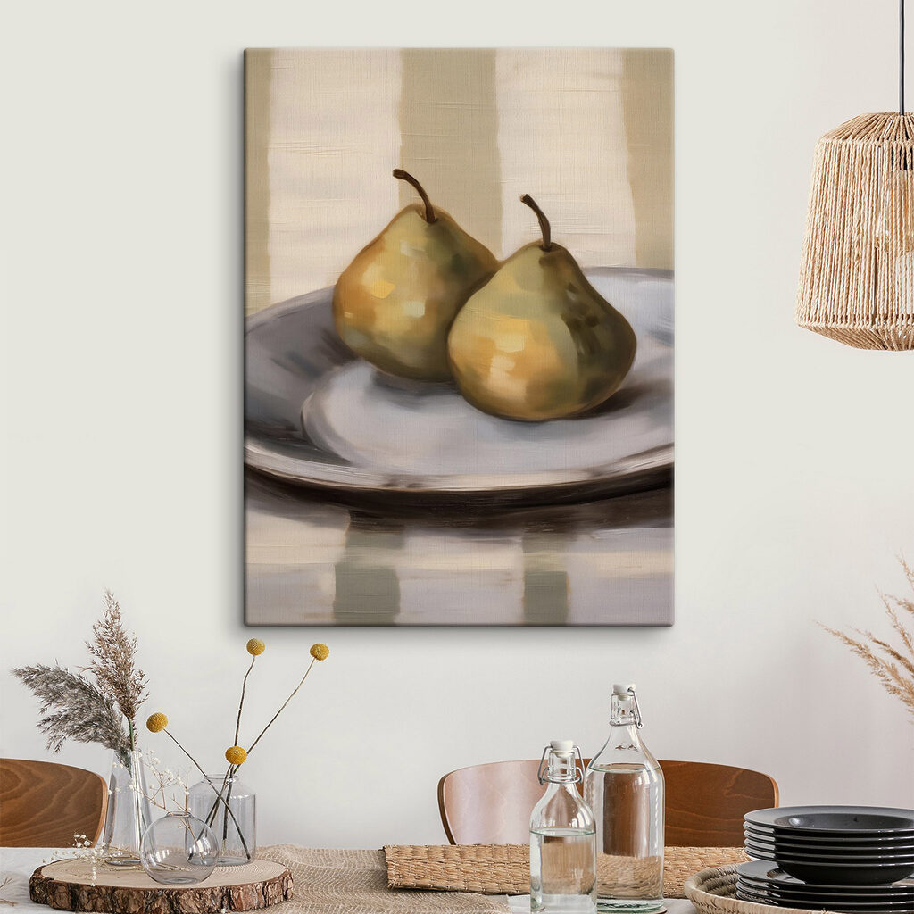Zwei Birnen mit Streifen — Interieur 2