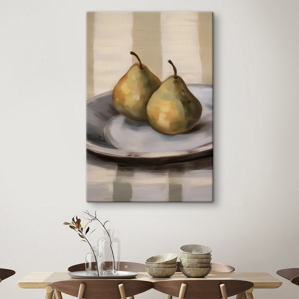 Zwei Birnen mit Streifen — Interieur 1