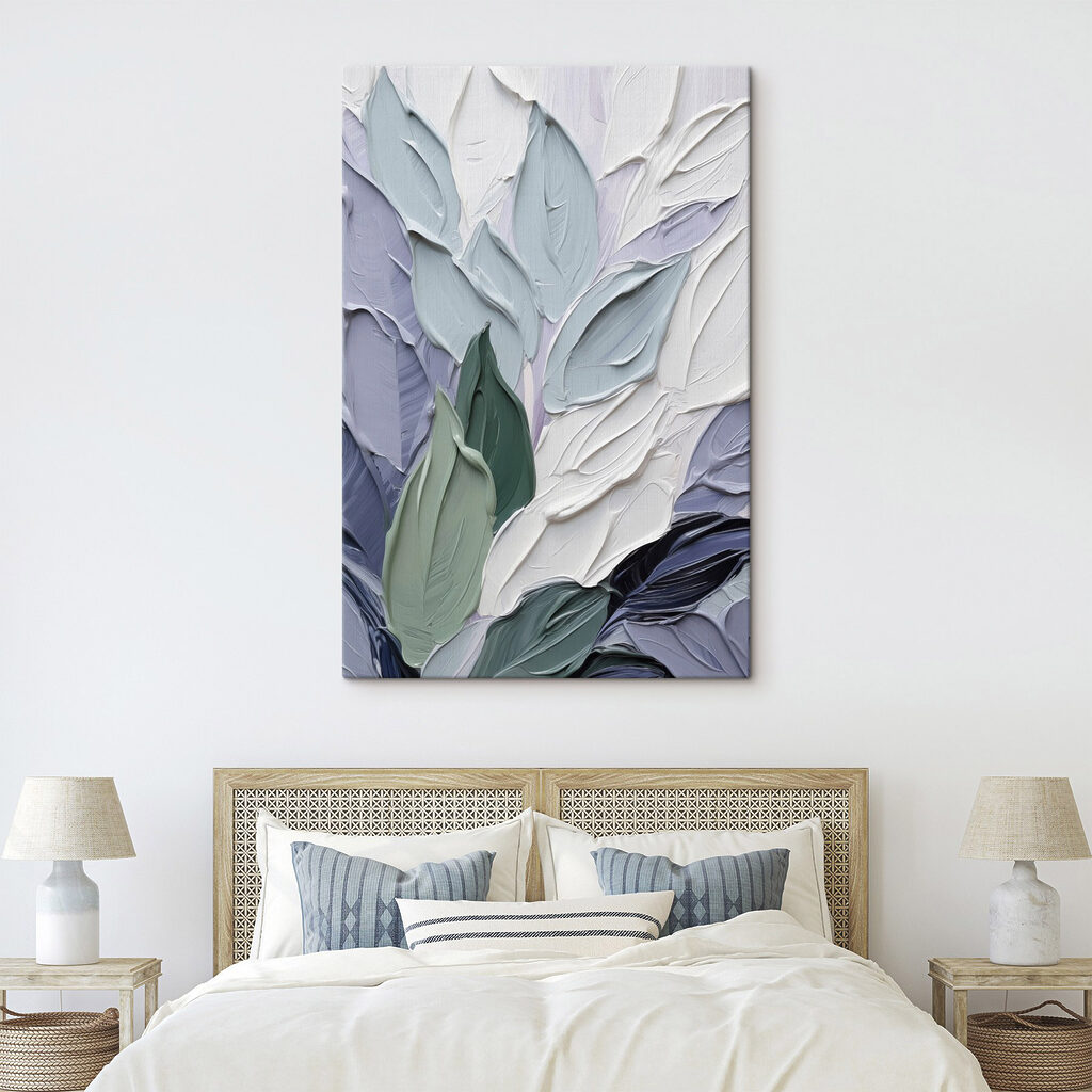Blätter in Blaugrün — Interieur 1