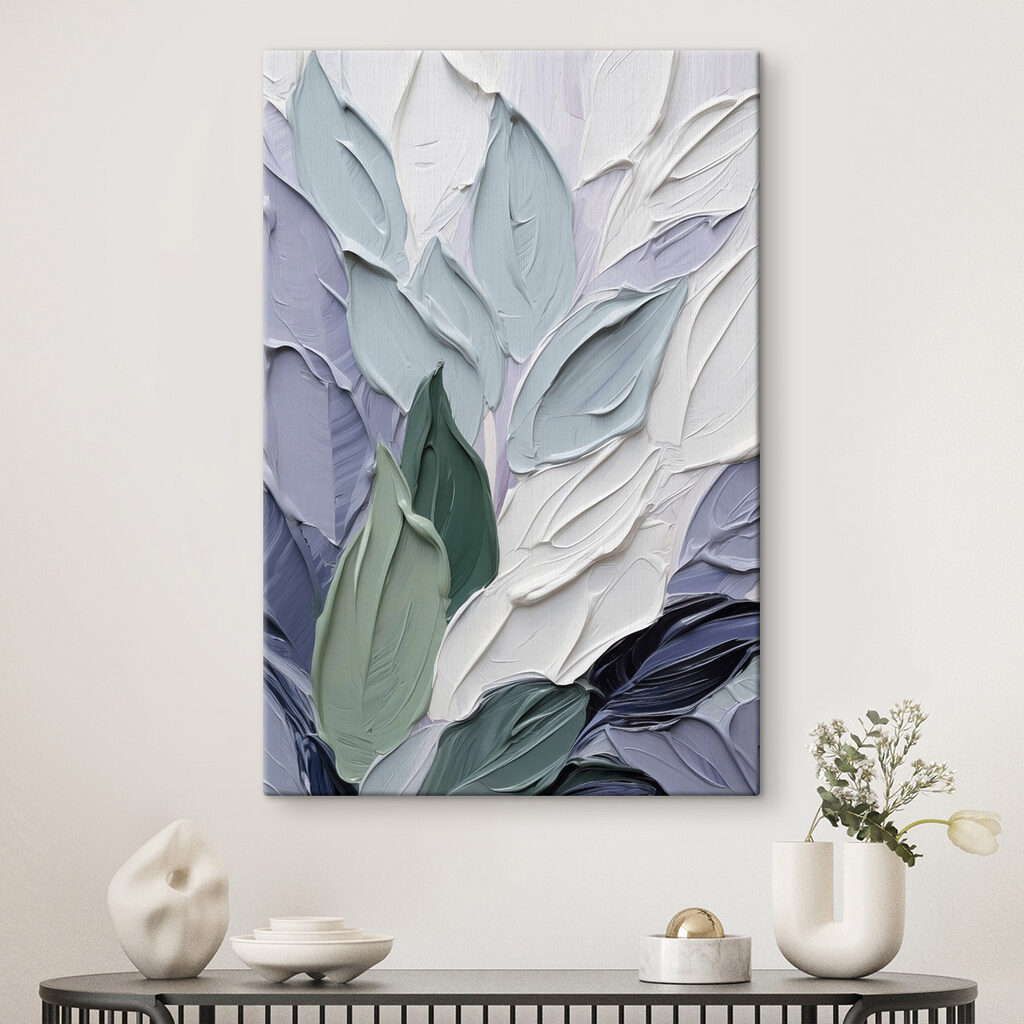 Blätter in Blaugrün — Interieur 2