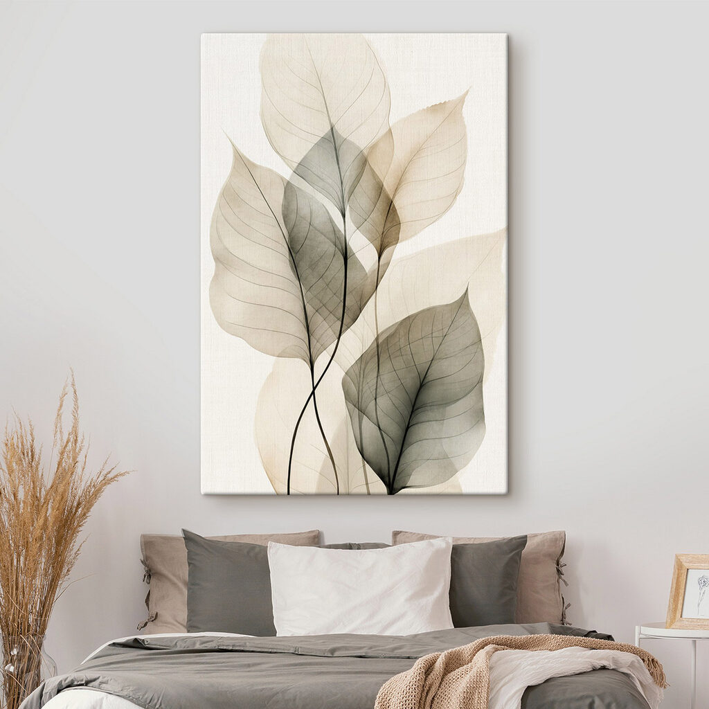 Durchscheinende Blätter mit Adern — Interieur 1