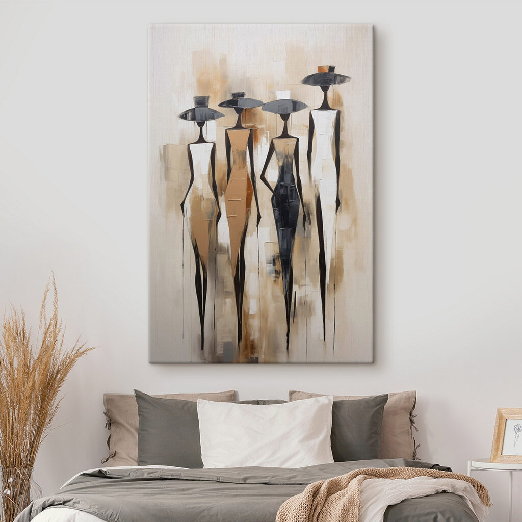 Hohe Hüte, schlanke Figuren — Interieur 2