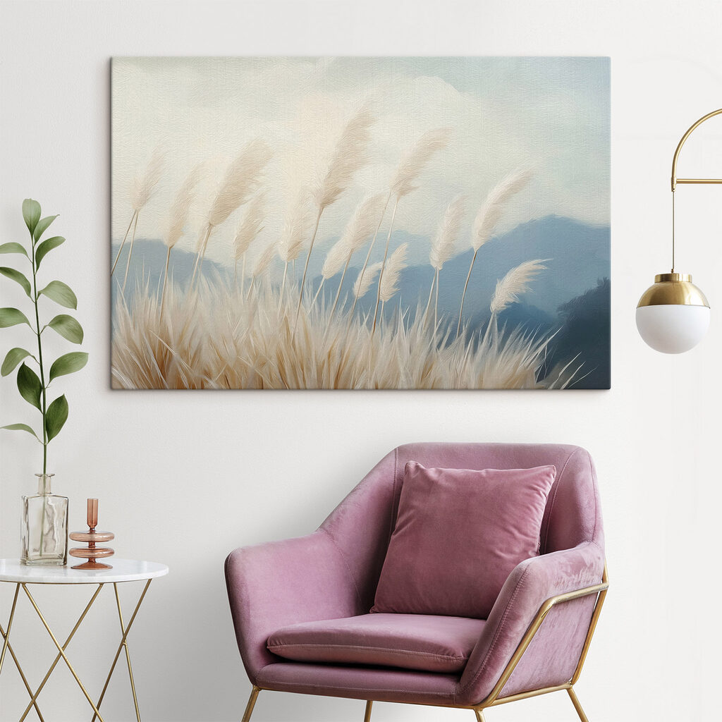 Rispen vor blauen Bergen — Interieur 1