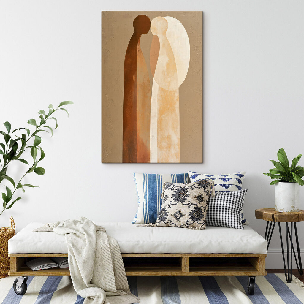 Gestalten in Berührung — Interieur 1