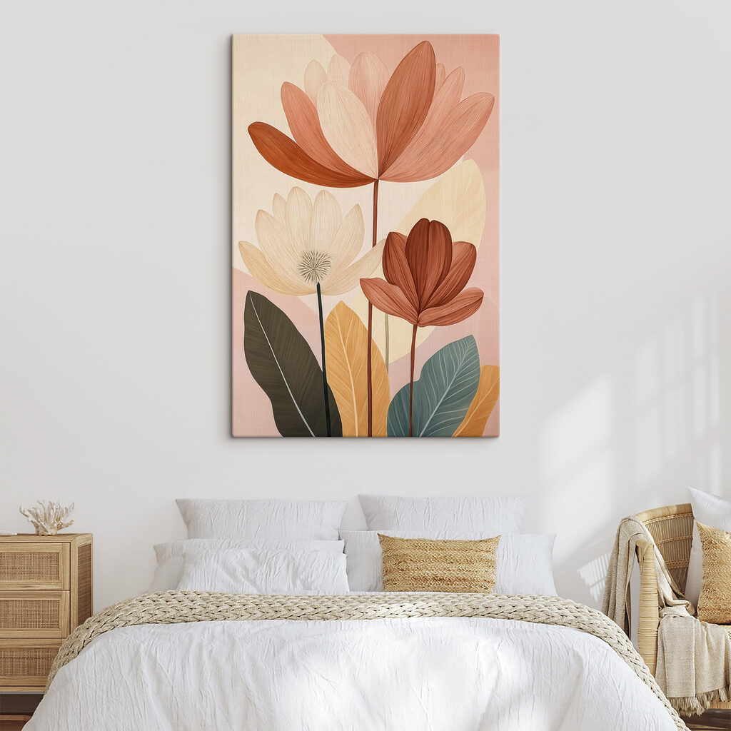 Blumen in Rostbraun — Interieur 2