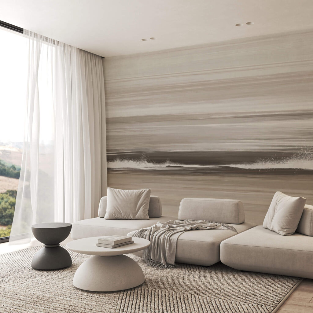 Weiß-brauner Strand — Interieur 1
