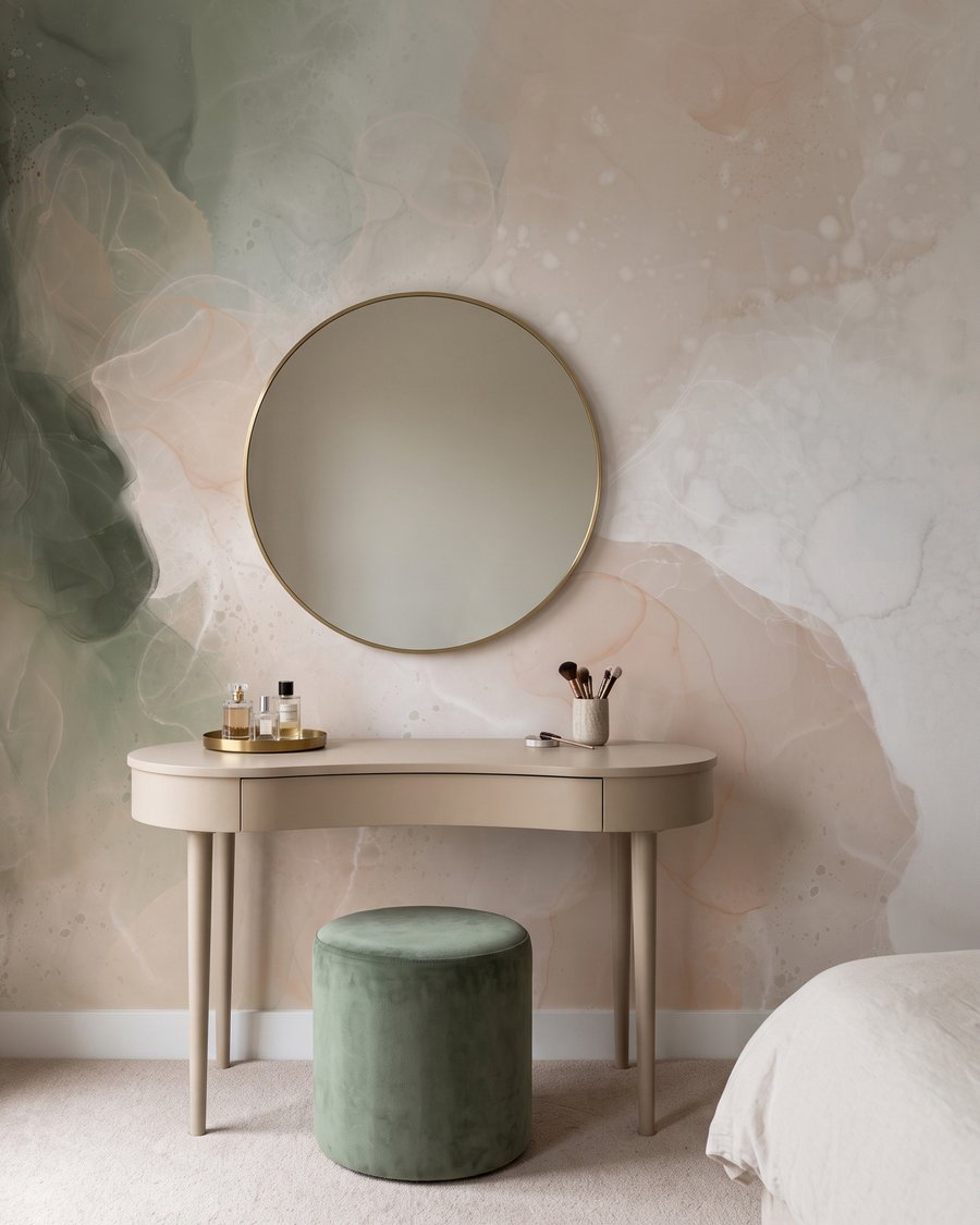 Verschwimmende Farben in einem Interieur