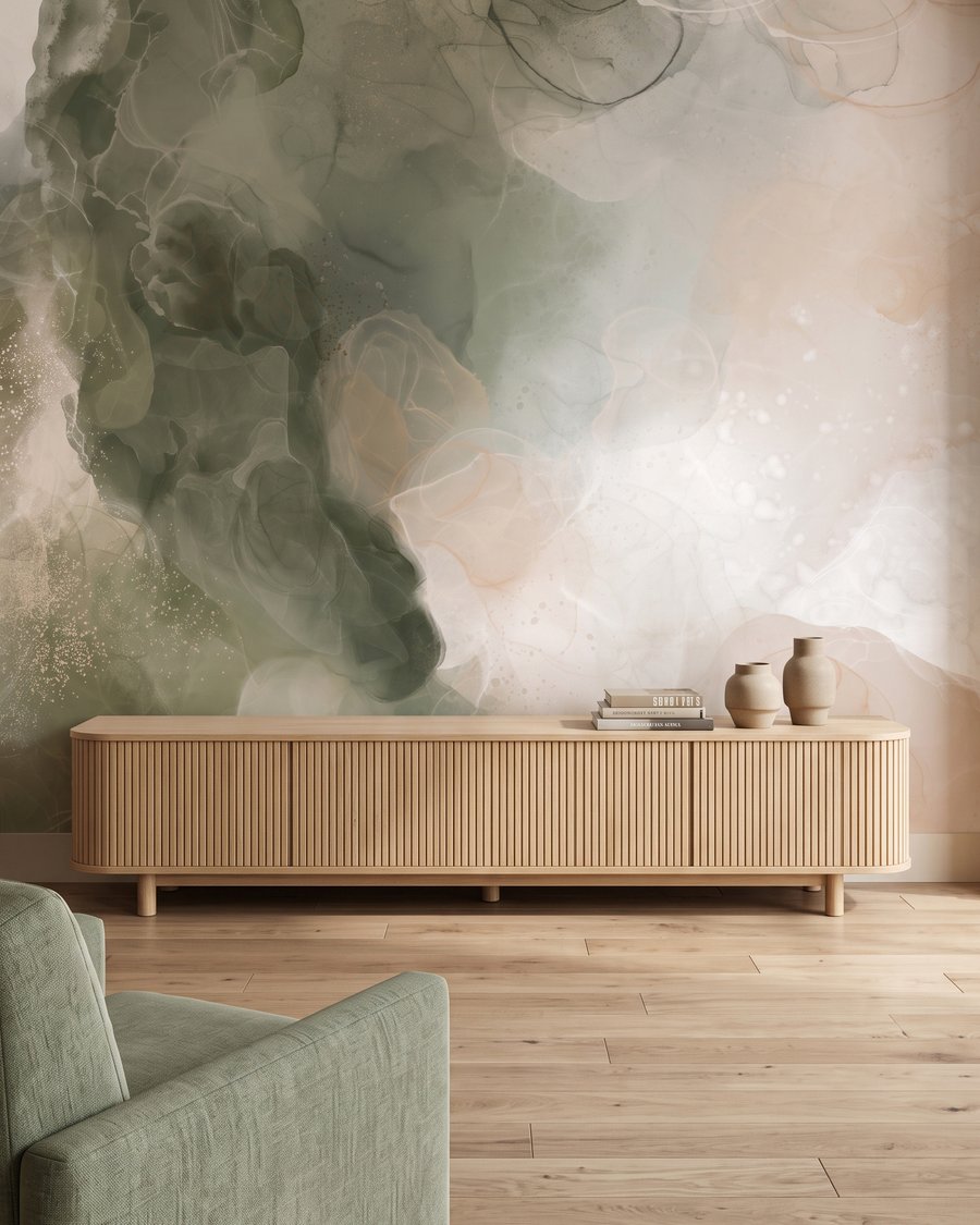 Verschwimmende Farben in einem Interieur