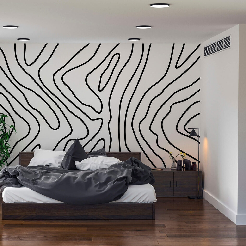 Geschwungenes Liniengeflecht — Interieur 1
