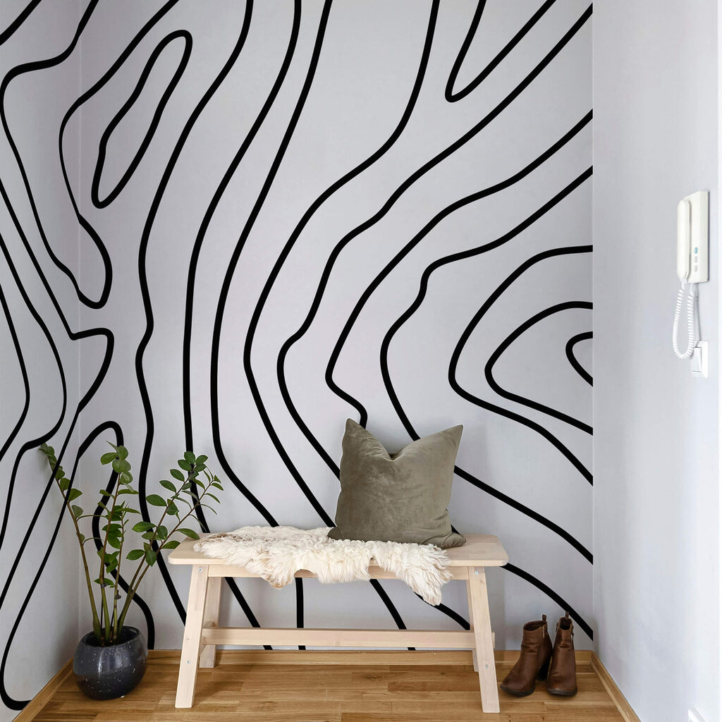 Geschwungenes Liniengeflecht — Interieur 2