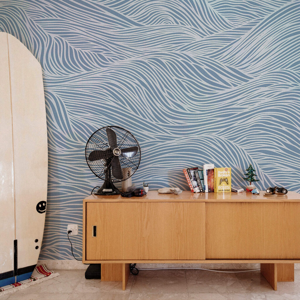 Endlose feine Wellenlinien — Interieur 2