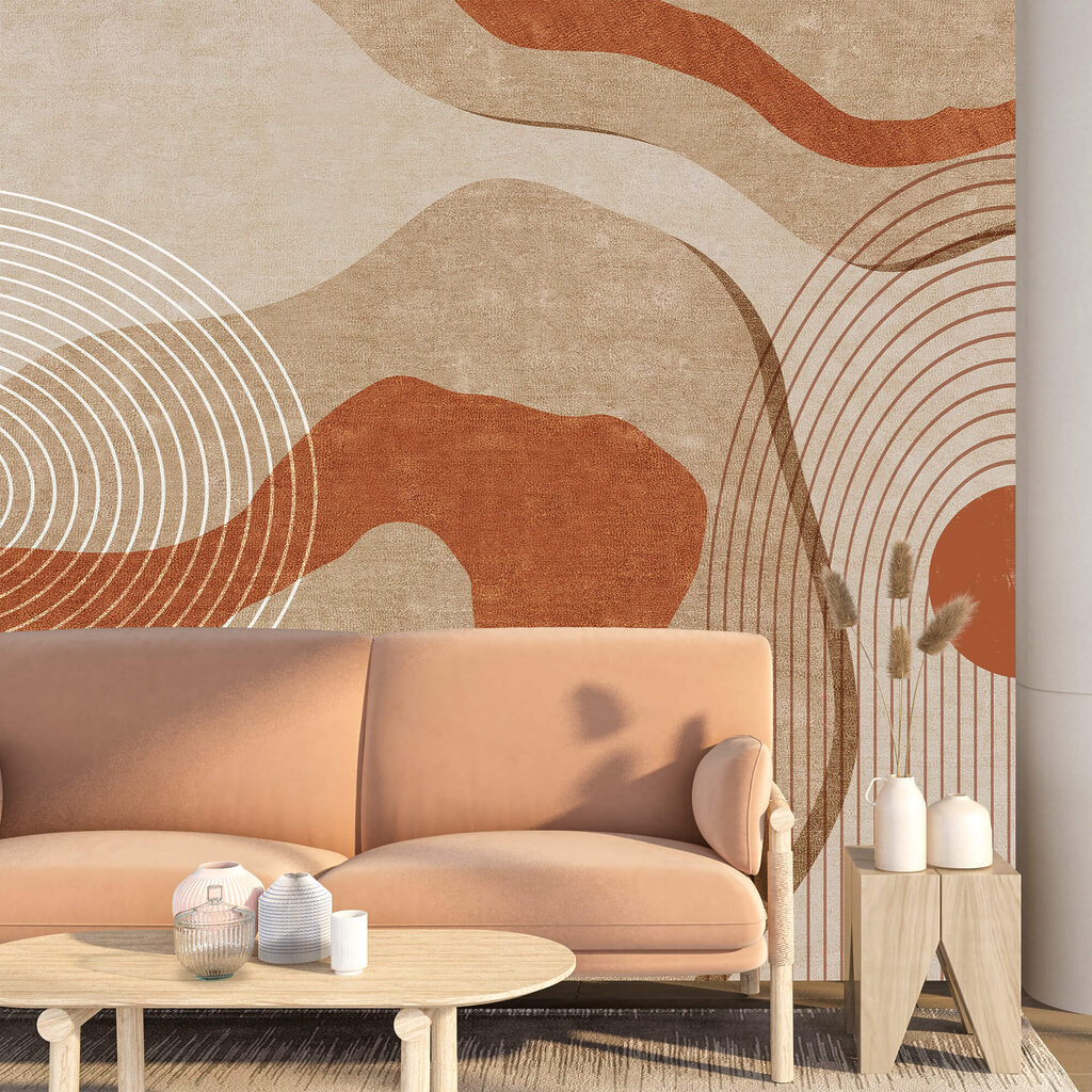 Bögen über organischen Formen — Interieur 2