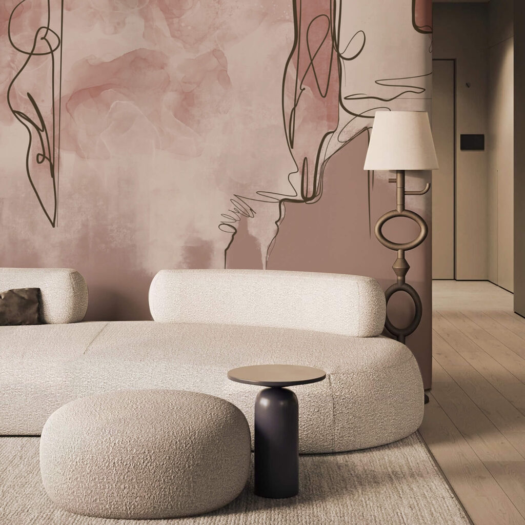 Skizzierte Gesichter — Interieur 2
