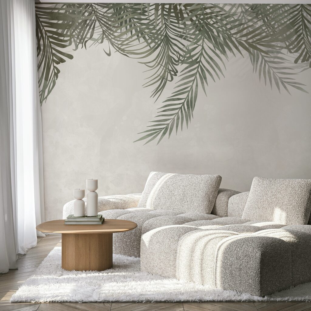 Herabhängende Palmblätter — Interieur 3
