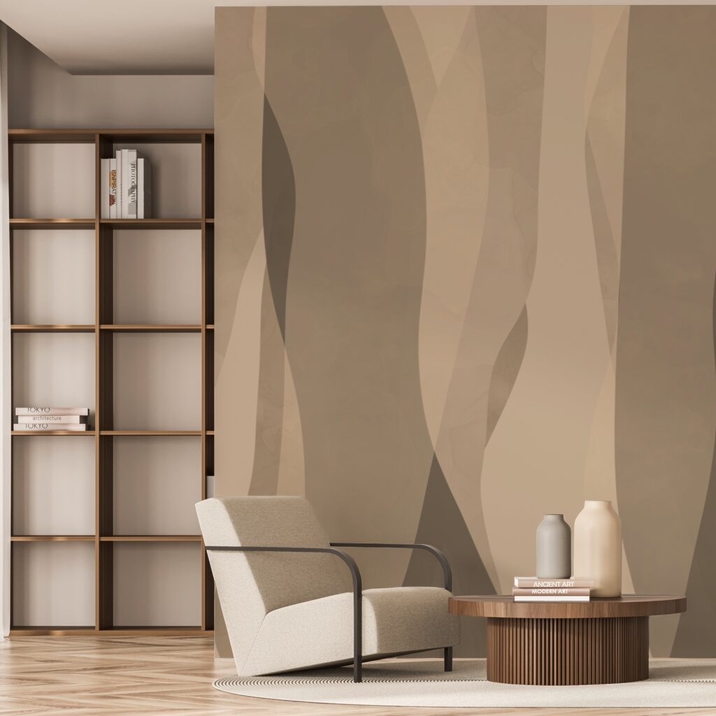 Schichten in Erdtönen — Interieur 2