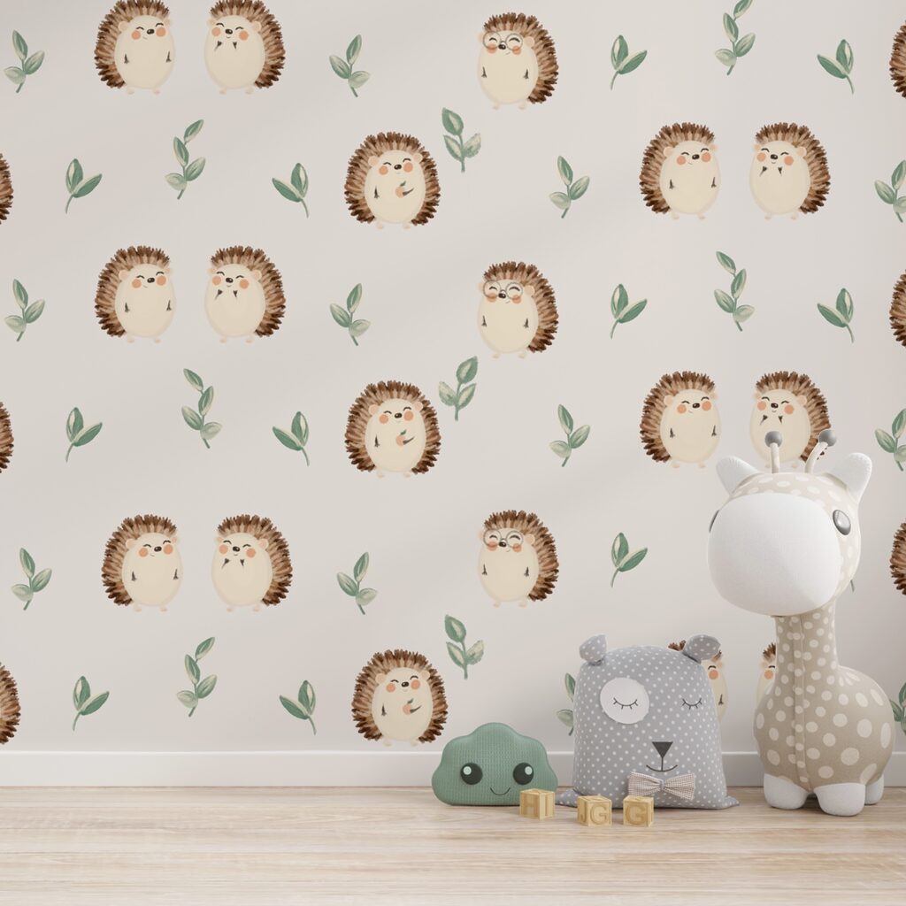 Igel und Blätter — Interieur 2