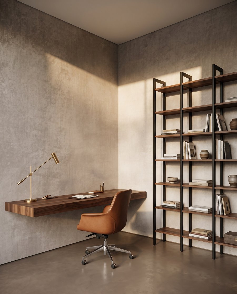Sanfte Spuren auf Patina in einem Interieur