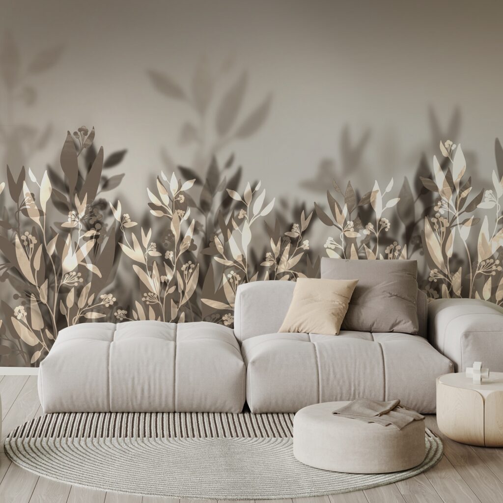 Blätter in sanften Schatten — Interieur 3