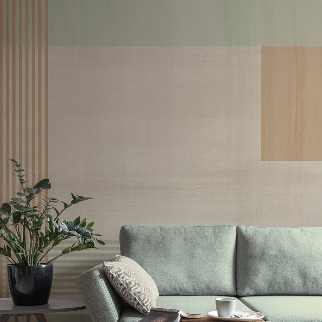 Transparentes Karomuster — Interieur 2