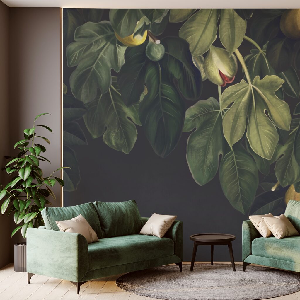 Üppiges Laub mit Früchten — Interieur 1