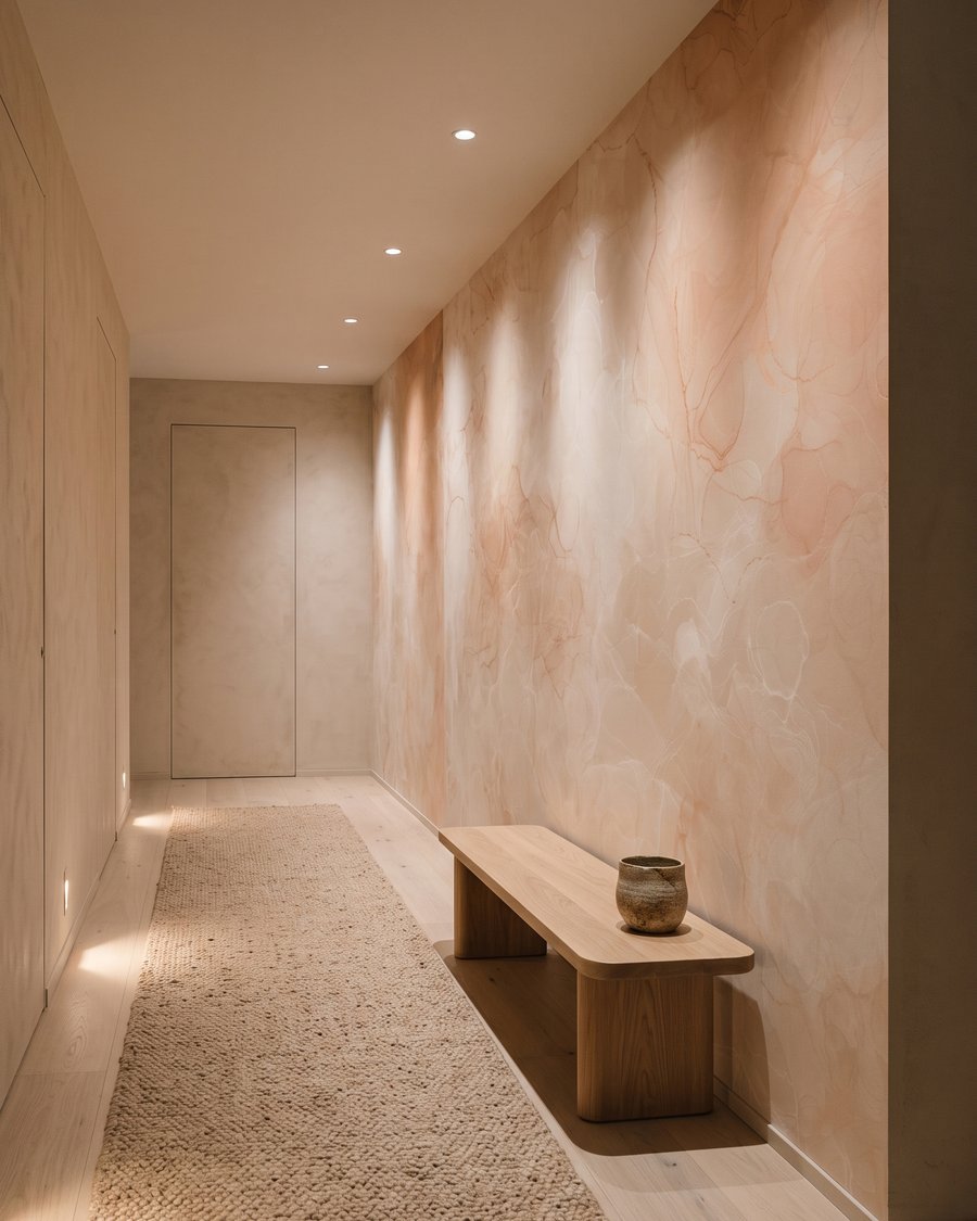 Wolken aus gemalter Farbe — Interieur 3