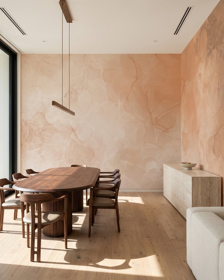 Wolken aus gemalter Farbe — Interieur 4