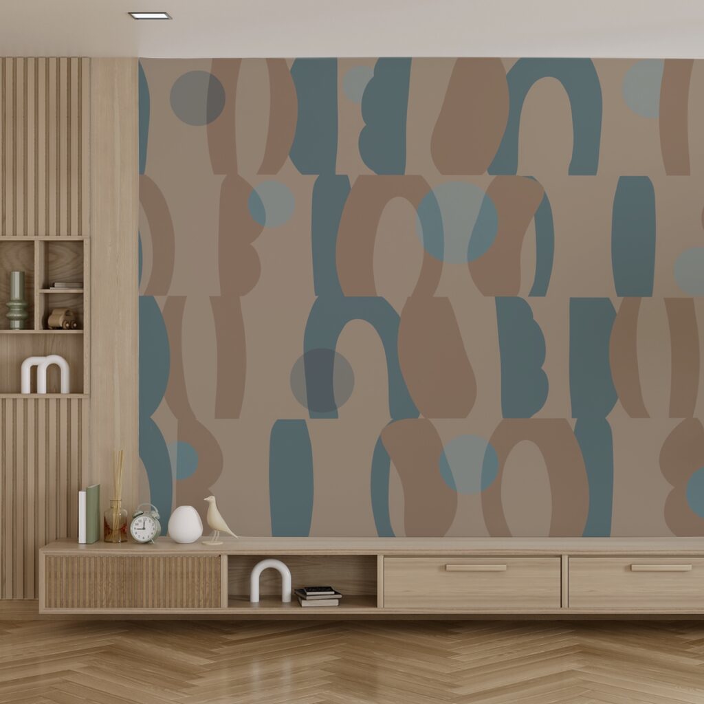 Rhythmus der Rundungen in einem Interieur