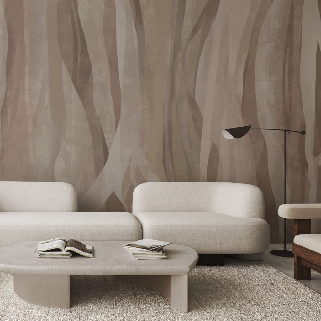 Stämme als sanfte Bahnen — Interieur 2