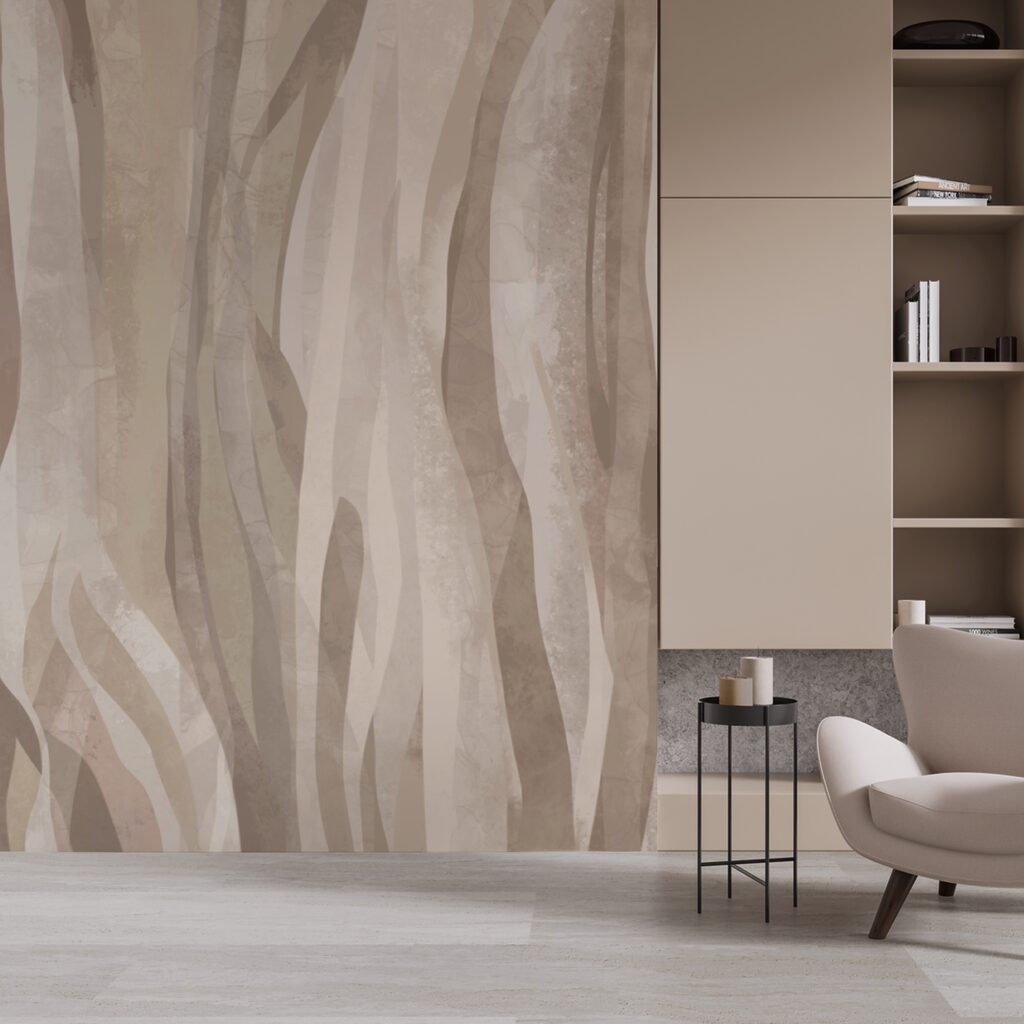 Stämme als sanfte Bahnen — Interieur 3