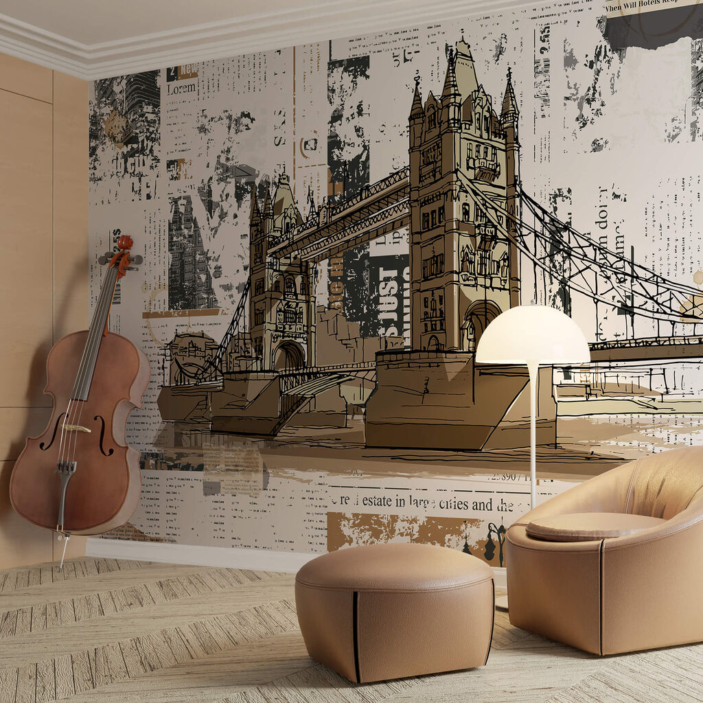 Tower Bridge als Collage — Interieur 2