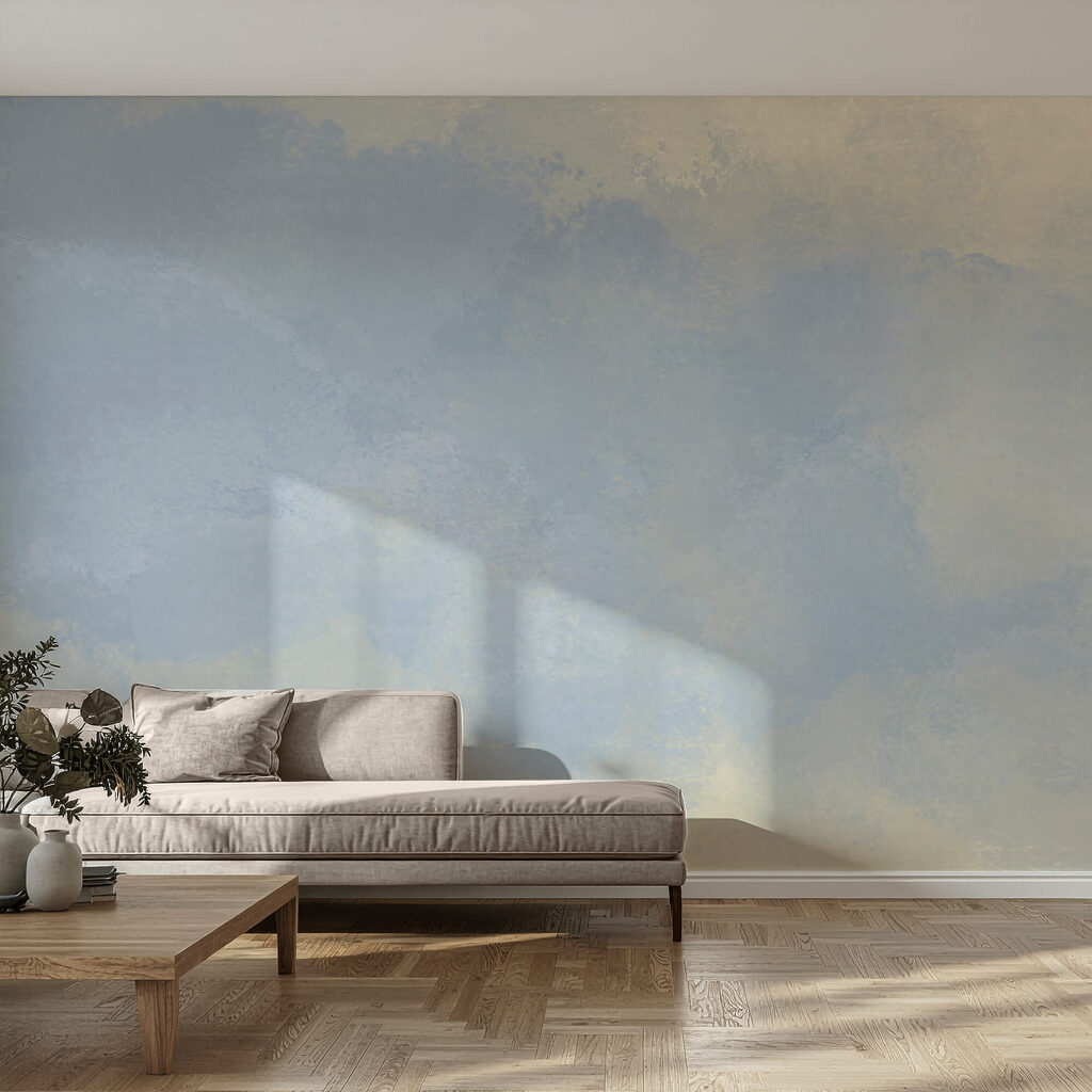 Wolkiges Blau und Weiß — Interieur 1