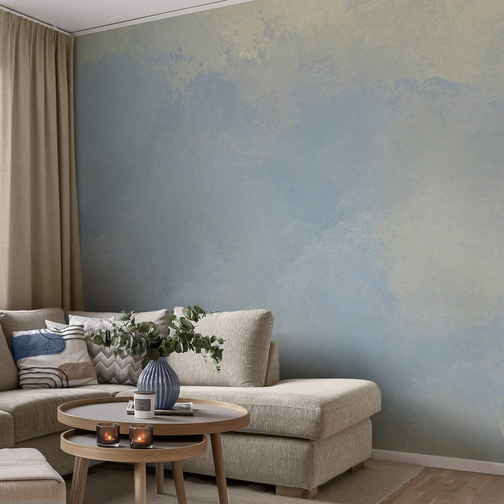 Wolkiges Blau und Weiß — Interieur 2