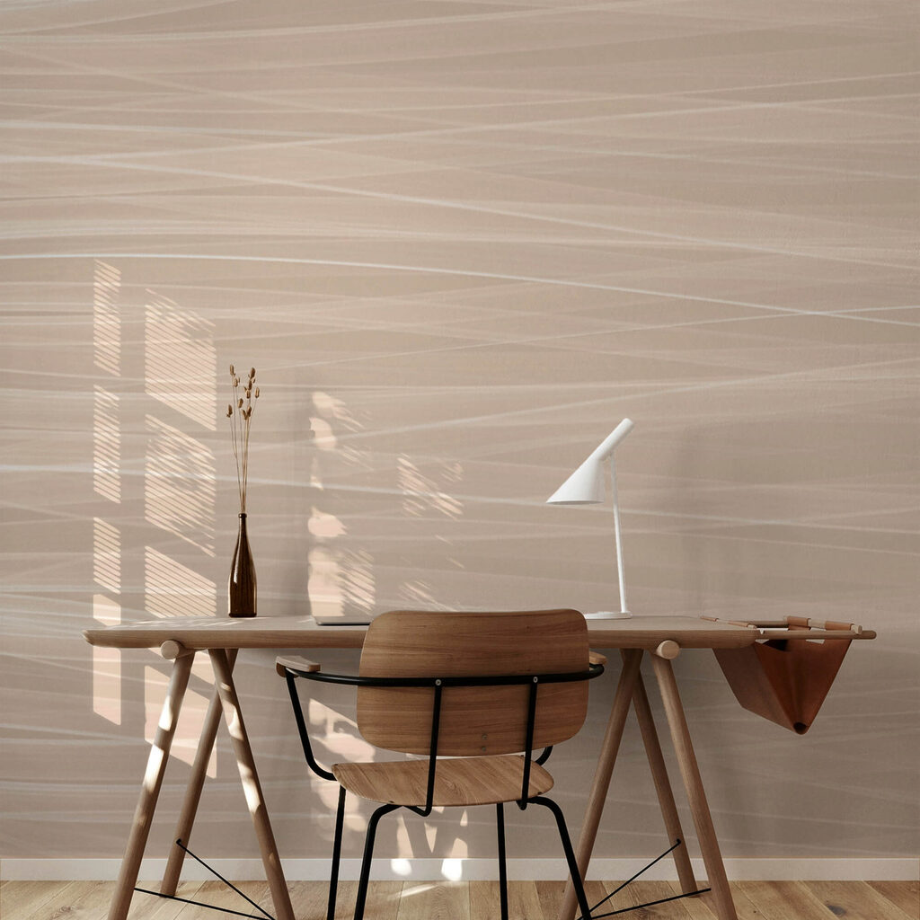 Feine Linien in Wellen — Interieur 3