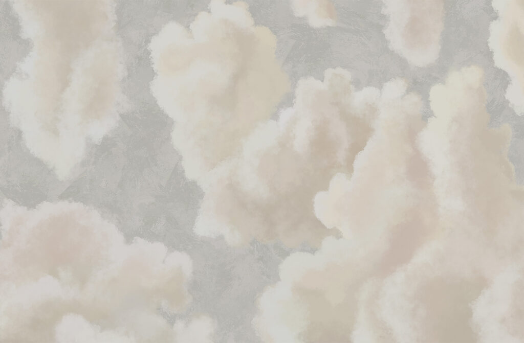 Sanfte Wolken, ruhiger Himmel — ganzes Design