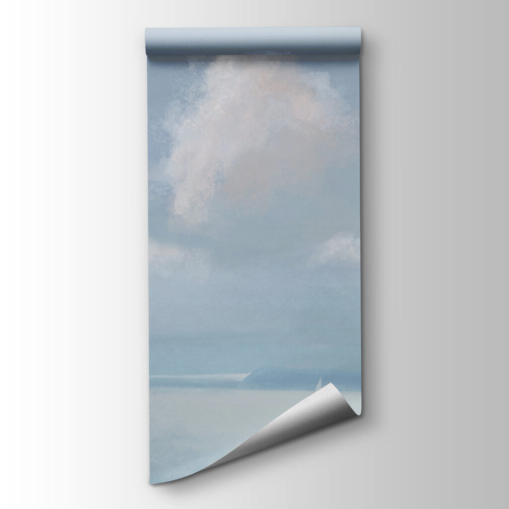 Wolke über stiller See — Produktansicht