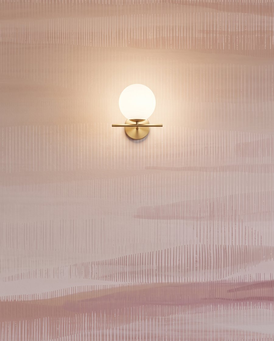 Breite Striche am Horizont — Detail