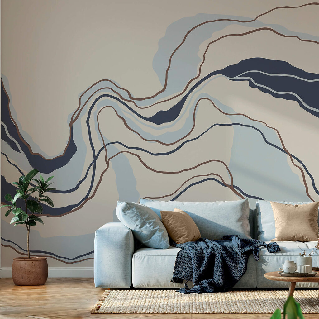 Fließende, ruhige Linien — Interieur 1