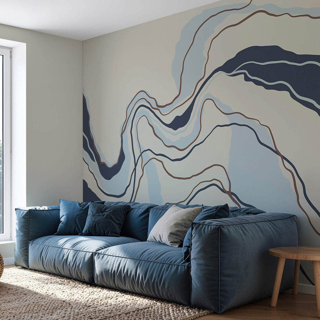 Fließende, ruhige Linien — Interieur 2