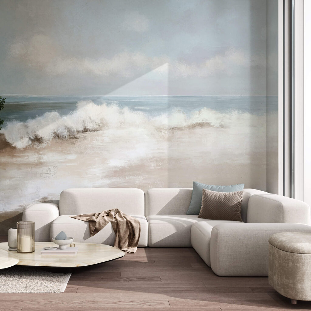 Wellen am Sandstrand — Interieur 2