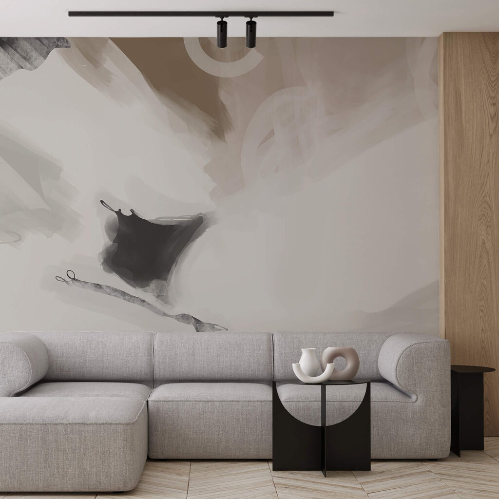 Dunkle Mitte in Bewegung — Interieur 1
