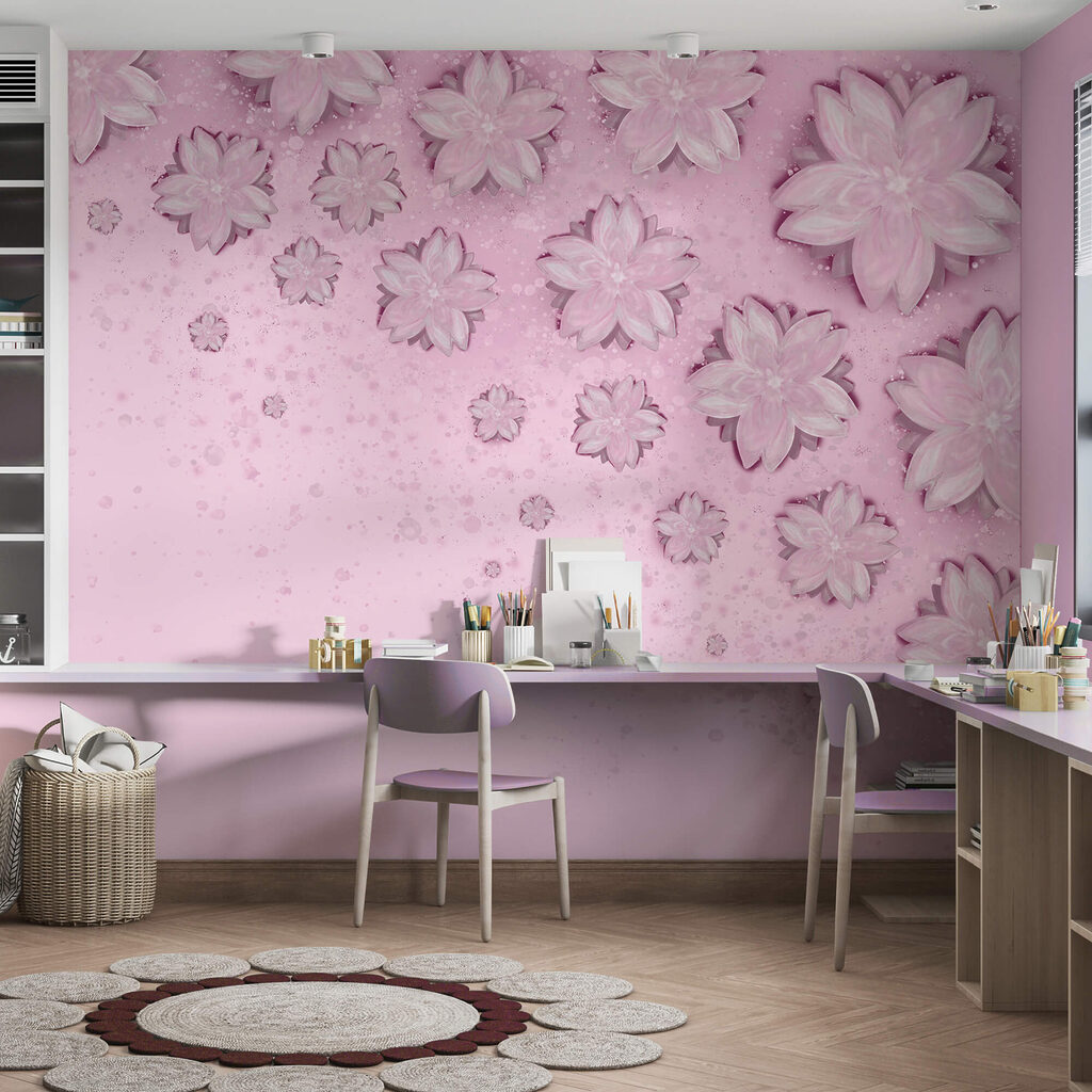 Herabschwebende Blüten — Interieur 1