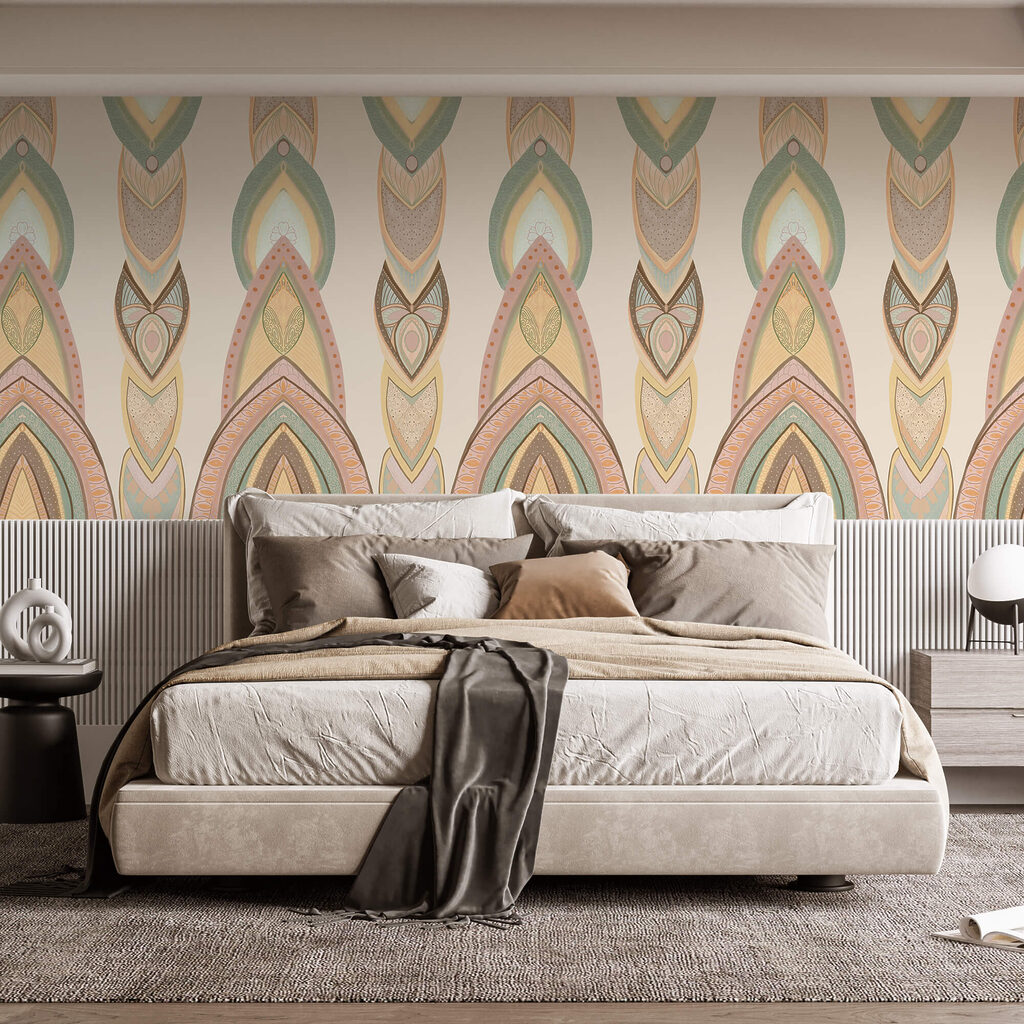 Bunte Blattformen — Interieur 2